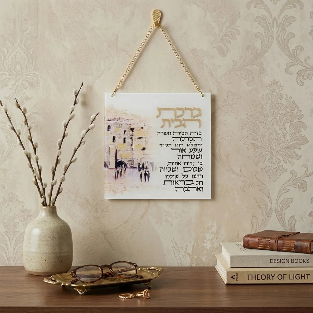 ברכת הבית אקריליק ירושלים 21X21 ס"מ Translation missing: he.content.product_image_secondary