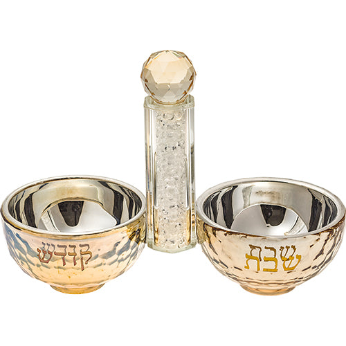 סט מהודר לשולחן שבת - מלחיה, כיסוי חלה מהודר, מגש חלה יוקרתי Translation missing: he.content.product_image_secondary